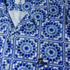 Blue Floral knit