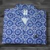 Blue Floral knit