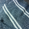 Blue-Black Stripy knit